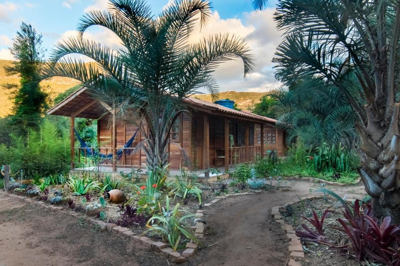 Casinha de Madeira no Vale do Capão Vila Exterior foto
