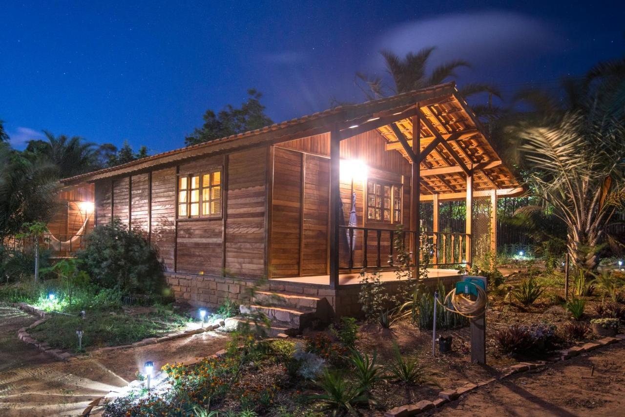 Casinha de Madeira no Vale do Capão Vila Exterior foto