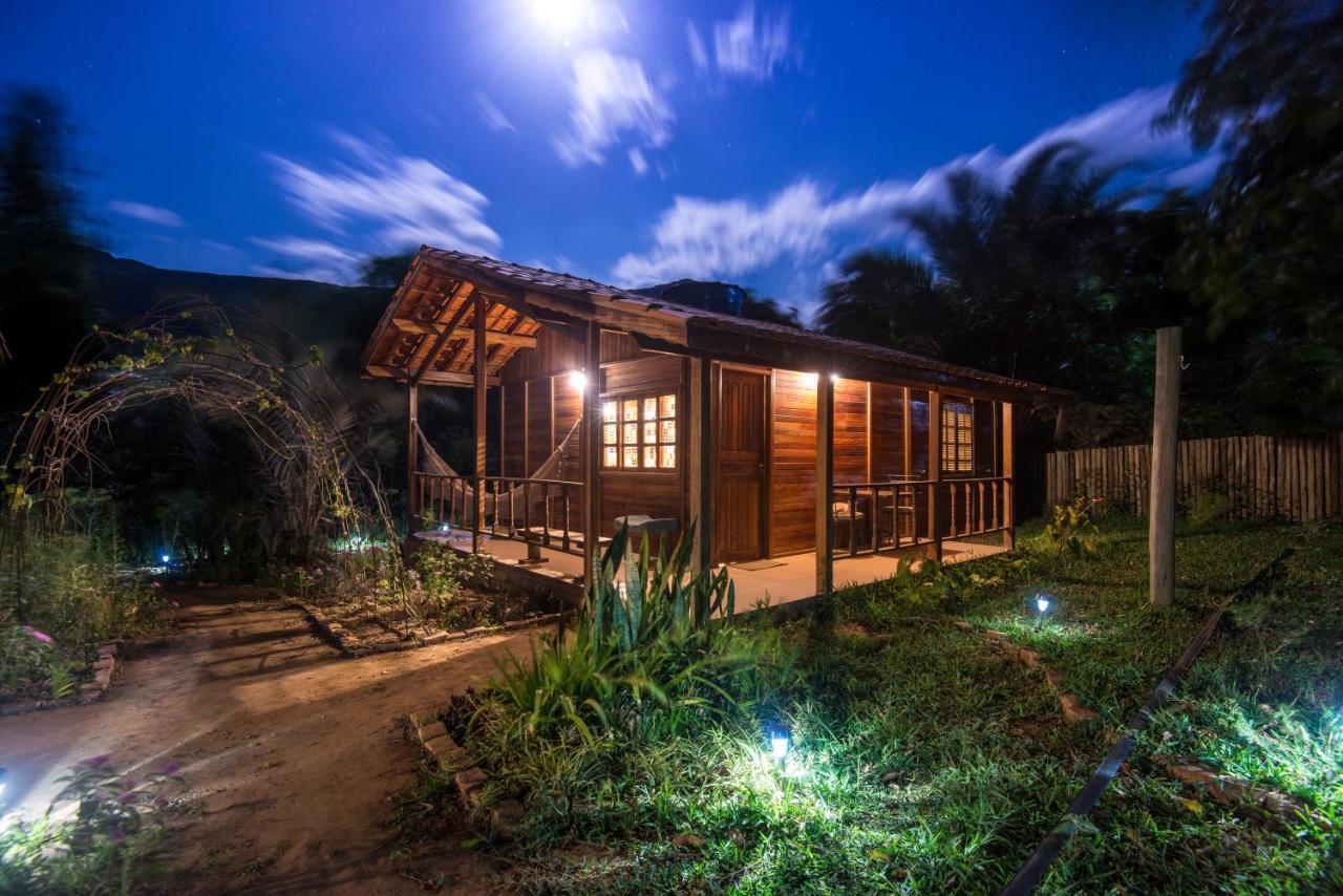 Casinha de Madeira no Vale do Capão Vila Exterior foto